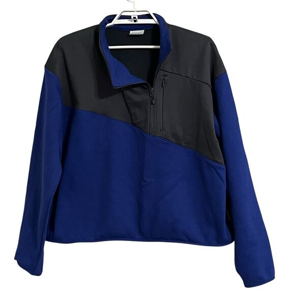 Columbia Lodge Hybrid 1/4 Zip Pullover Colorblock - Picture 1 of 7